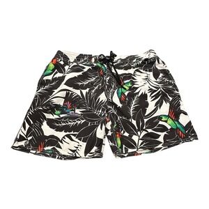 Polo Ralph Lauren Men's 38 Traveler Polo Bear‎ Swim Trunks White Swimming Shorts